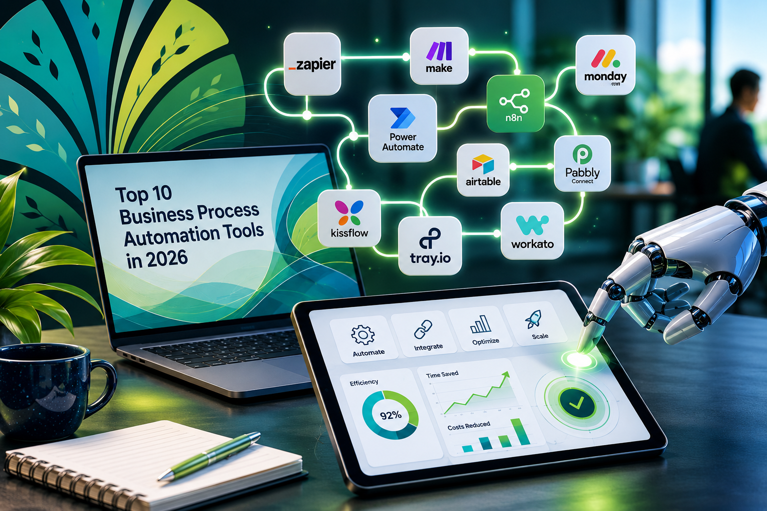 🚀 Top 10 Business Process Automation (BPA) Tools in 2026